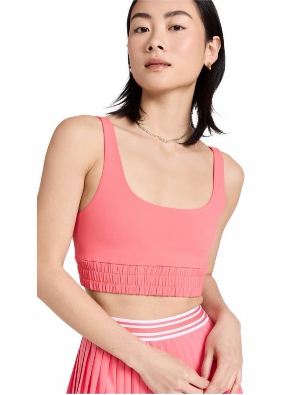 NWT EleVen by Venus Williams Let’s Roll Sports Bra in Sun Kissed Coral